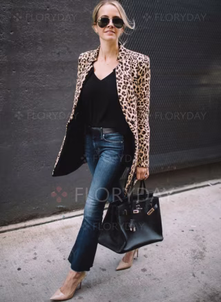 Long Sleeve Collar Blazers