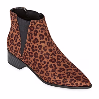 a.n.a Garwin Block Heel Booties