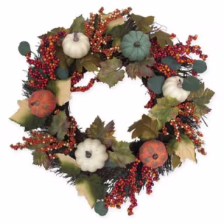 Pumpkin Harvest Wreath
