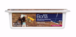 Bona Hardwood Floor Cleaning Pads, 12-count