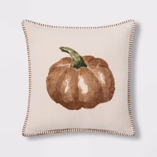 Pumpkin Square Pillow