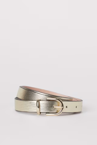 Narrow Gold Belt