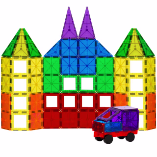 Best Choice Products 100-Piece Magnetic Building Tiles
