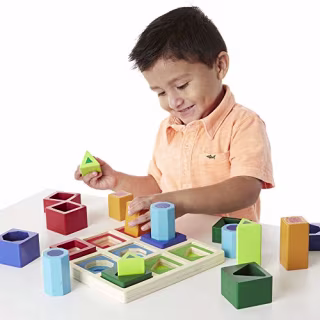 Melissa &amp; Doug Shape Sequence Sorting Set