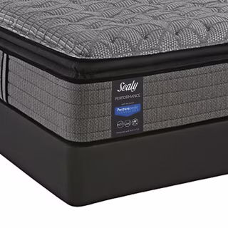 Sealy Firm Pillow Top Mattress + Box Spring