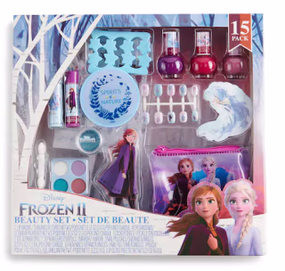 Disney's "Frozen 2" Girls' 15-Piece Mega Beauty Set