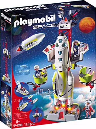PLAYMOBIL Mission Rocket with Launch Site