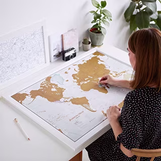 Scratch The World Travel Map