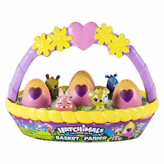 Hatchimals Easter Basket with 6 Hatchimals