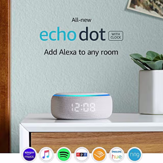 All-new Echo Dot - Smart speaker with clock and Alexa