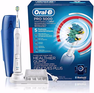 Oral-B Pro 5000 Smartseries Power Rechargeable Electric Toothbrush