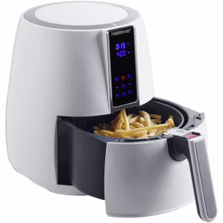 Farberware 3.2-Quart Digital Oil-Less Fryer, White