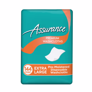 Assurance Premium XL Disposable Washcloths