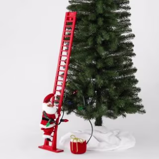 Wondershop Large Climbing Santa Decorative Figurine