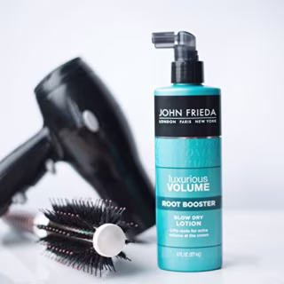 John Frieda Luxurious Volume Root Booster Blow Dry Lotion