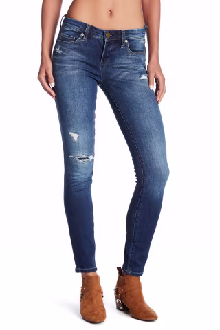 BlankNYC Distressed Skinny Jeans