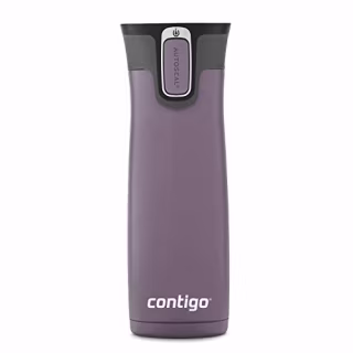 Contigo AUTOSEAL West Loop Vacuum-Insulated Stainless Steel Travel Mug, 20 oz, Dark Plum