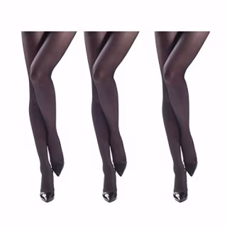 JIAYI Women's Sheer To Waist Sexy Silk Pantyhose Tights