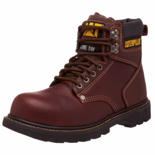 Caterpillar Men's Second Shift Steel Toe Work Boots
