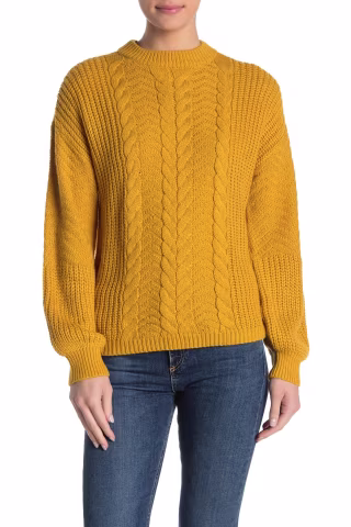 Abound Lofty Cable Knit Sweater