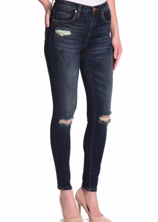 The Great Jones Distressed Skinny Jeans