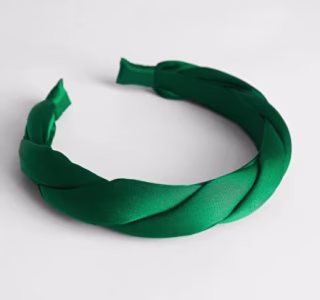 & Other Stories Braided Satin Headband