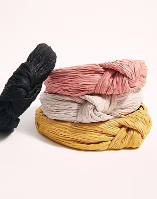 Free People Textured Top Knot Headband