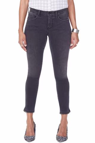 NYDJ Ami Ball Trim Ankle Skinny Jeans