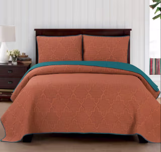 Highland Dunes Healy Reversible Quilt Set