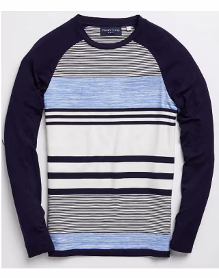 Men's Wearhouse Paisley & Gray Raglan Knit Top