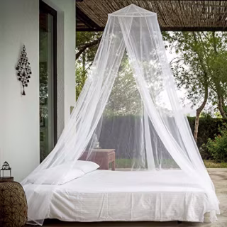 Even Naturals Net Bed Canopy