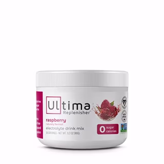 Ultima Replenisher Electrolyte Hydration Powder, Raspberry, 30 Serving Canister - Sugar Free, 0 Calories, 0 Carbs - Gluten-Free, Keto, Non-GMO with Magnesium, Potassium, Calcium, 3.2 Ounce (1 Count)
