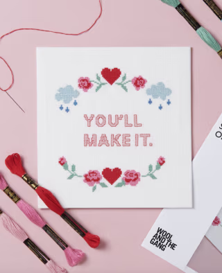 Wool & The Gang Embroidery Kit