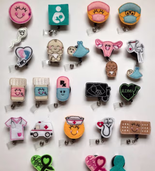 Nurse Badge Reel