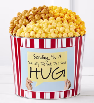 Tins With Pop(TM) Socially Distant Hug Sign