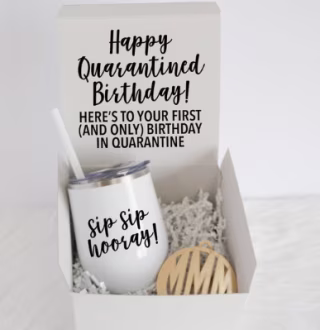 Happy Quarantined Birthday Gift Box