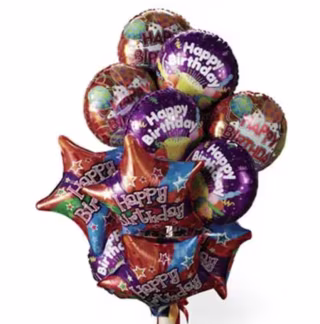 FromYouFlowers One Dozen Birthday Balloons