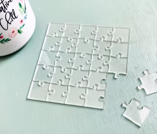 SimplyLaser Clear Jigsaw Puzzle