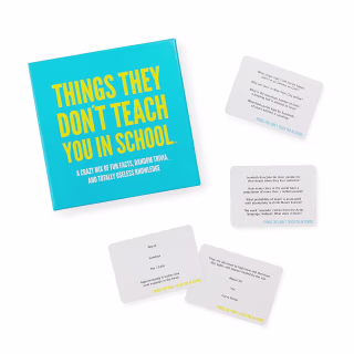 Things They Don't Teach You in School Game | Party Game, Family Fun