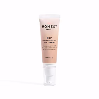 Honest Beauty Clean Corrective with Vitamin C Tinted Moisturizer Broad Spectrum SPF 30, Fair | VEGAN | 6-in-1 Multitasker | Blue Light Defense | Chemical Sunscreen Free &amp; Dermatologist Tested | 1oz