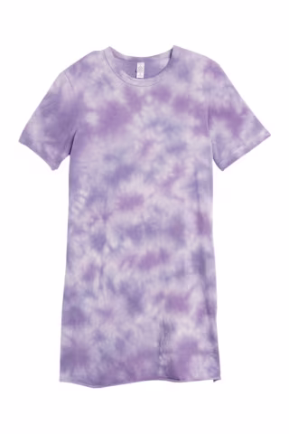 AlternativeTeka Tie-Dye Short Sleeve Sweatshirt Dress
