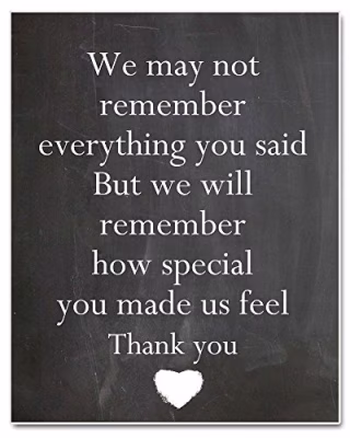 Teacher Chalkboard Typography Print