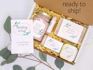 Sending a Hug Self Care Gift