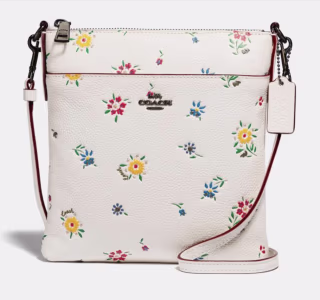 Coach Kitt Messenger Wildflower Print Crossbody