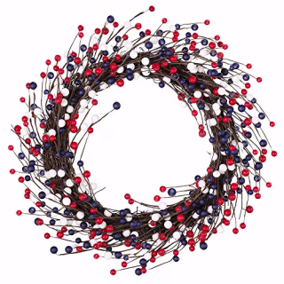 Besttoy Home Patriotic Wreath