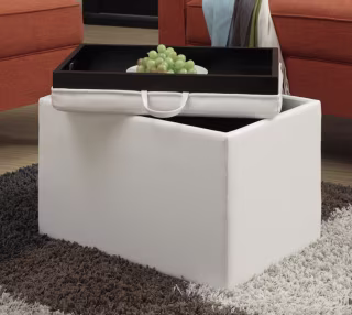 JC Penney Designs 4 Comfort Accent Storage Ottoman
