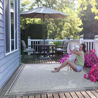 Gertmenian Tropical Modern Outdoor Rug