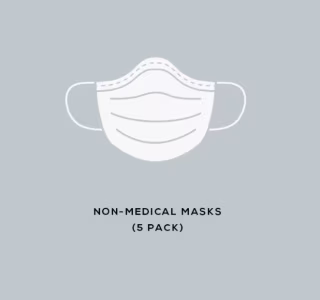 Rails Fabric Face Masks 5-Pack