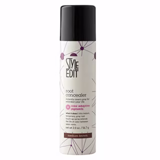 Medium Brown Root Concealer - Root Touch Up Spray For Medium Brown Hair Color - Temporary Hair Color Spray Instantly Covers Grey Hair, Pack of 1