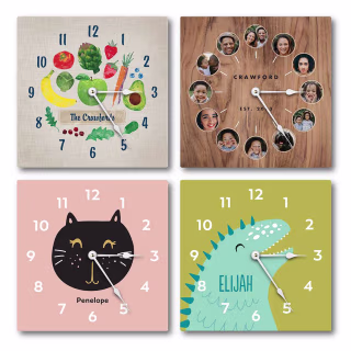 Custom Family Wall Clock